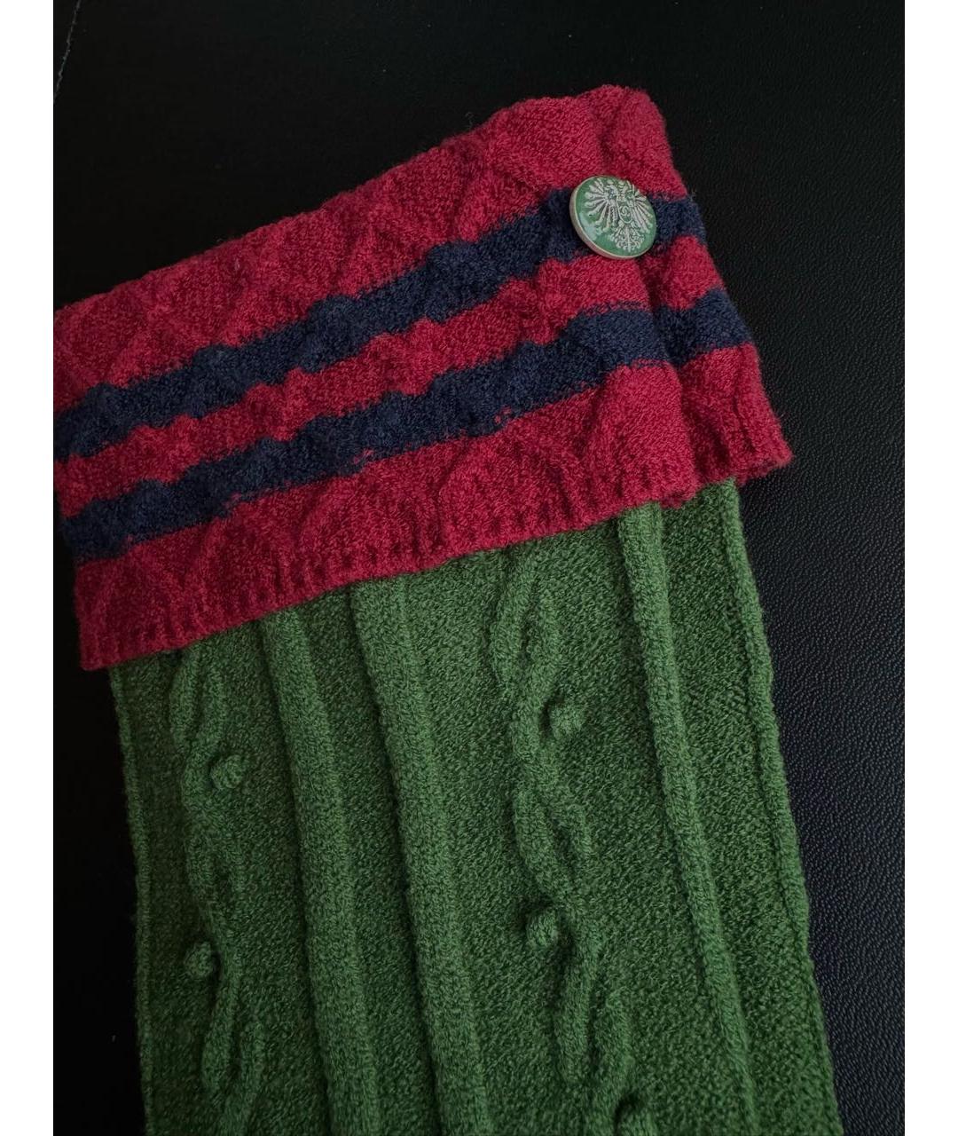 CHANEL Зеленые носки, чулки и колготы, фото 2