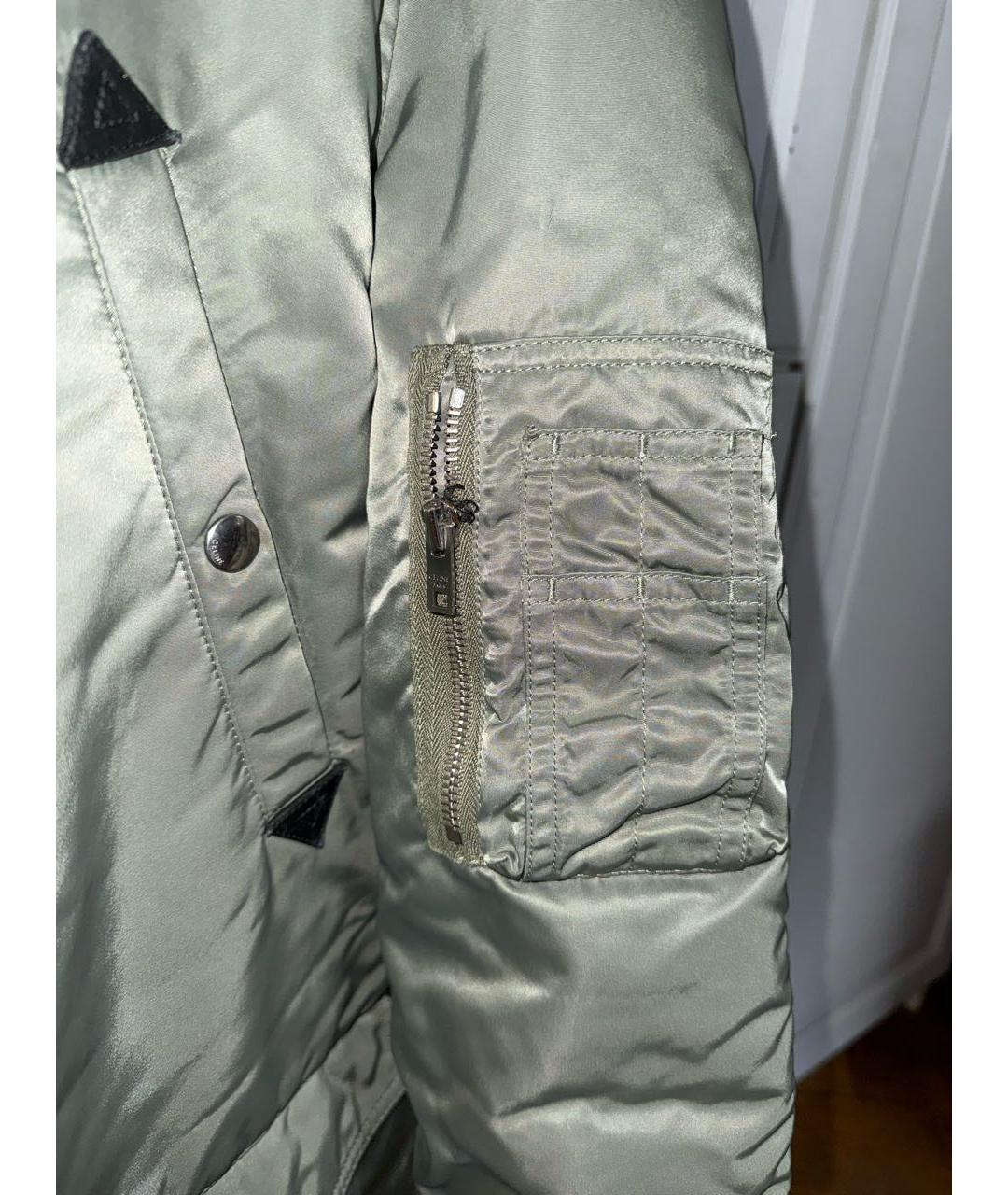 CELINE Хаки полиамидовая парка, фото 5