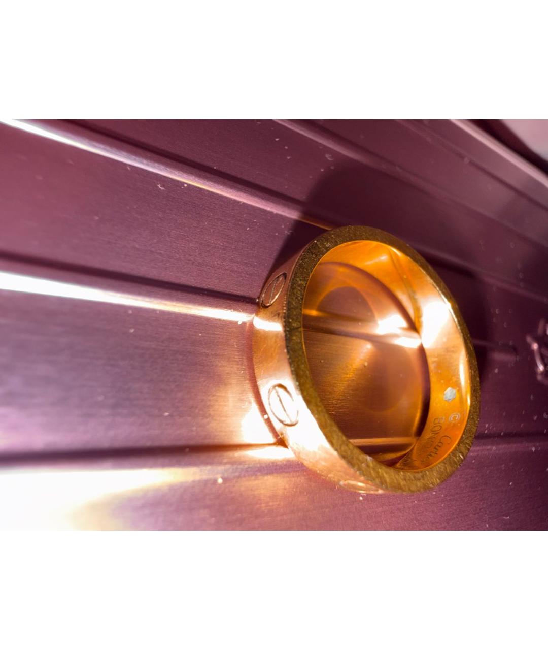 CARTIER Золотое кольцо из желтого золота, фото 4