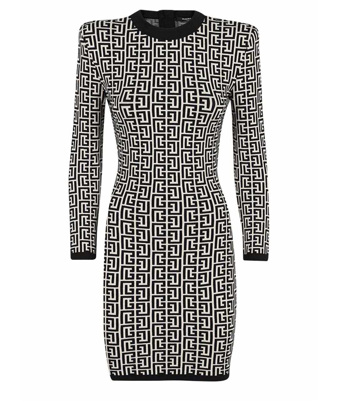 BALMAIN Черное шерстяное платье, фото 1