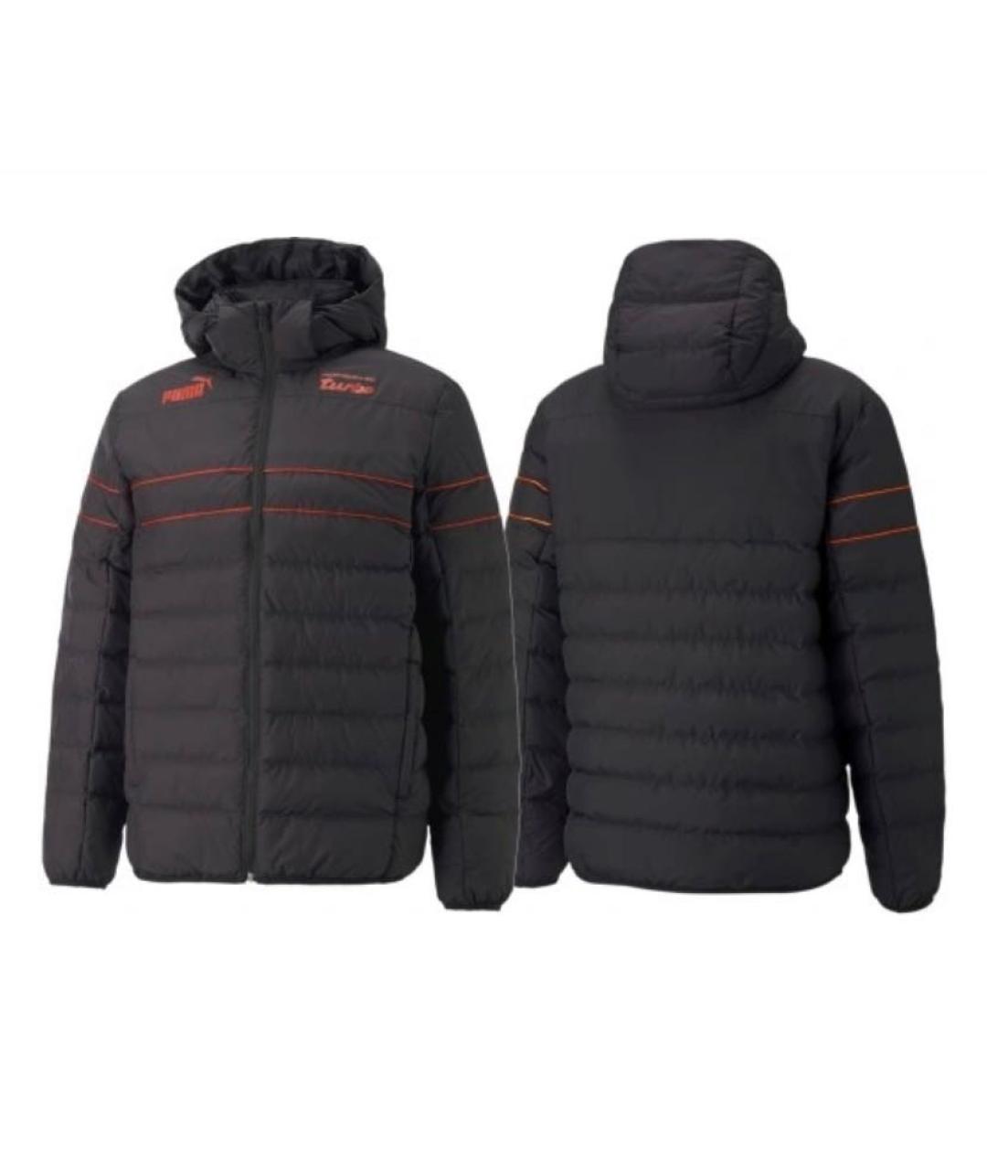 PUMA Черная полиэстеровая куртка, фото 9