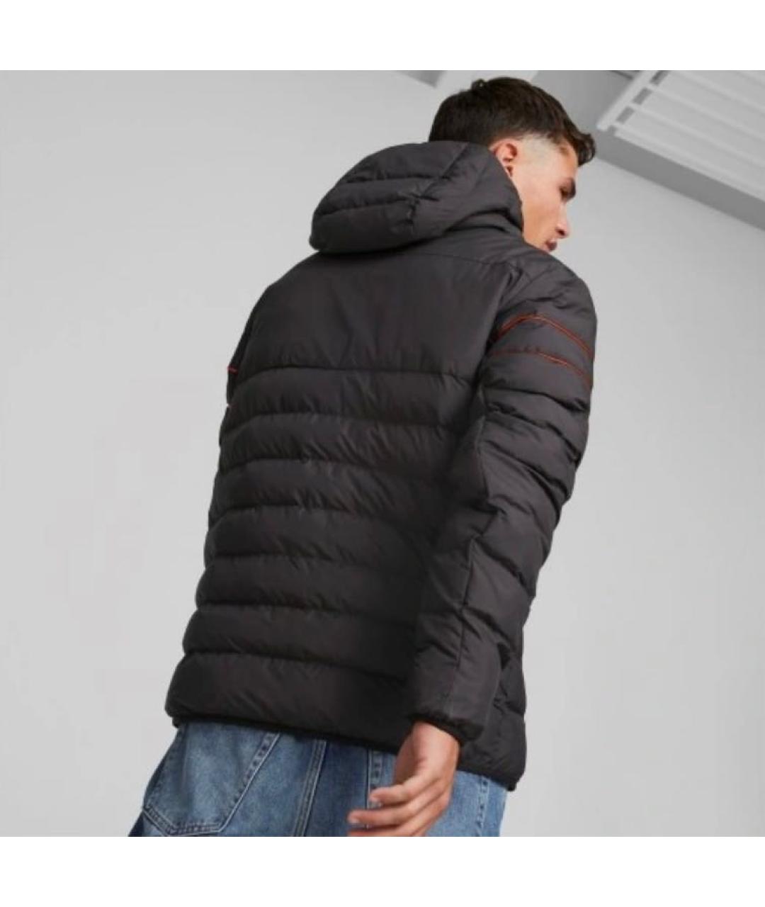 PUMA Черная полиэстеровая куртка, фото 6