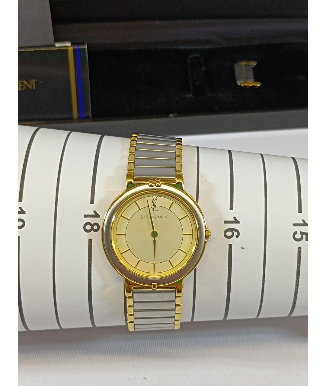 SAINT LAURENT Серебряные стальные часы, фото 6