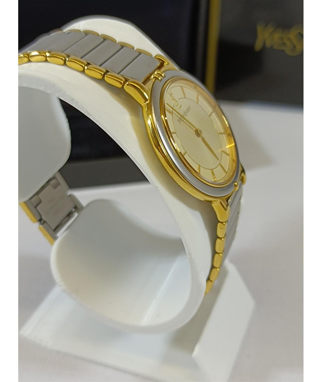 SAINT LAURENT Серебряные стальные часы, фото 4