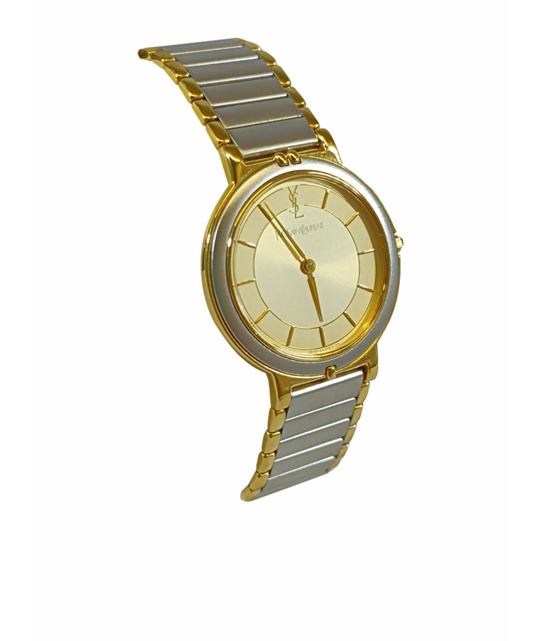 SAINT LAURENT Серебряные стальные часы, фото 1