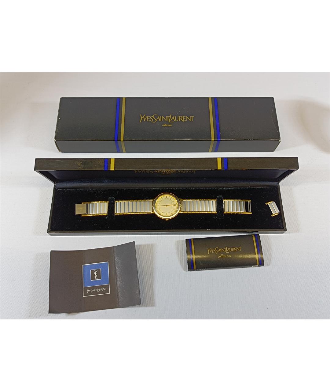 SAINT LAURENT Серебряные стальные часы, фото 7