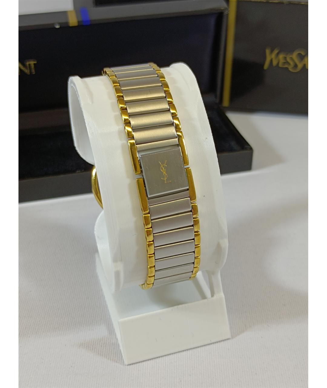 SAINT LAURENT Серебряные стальные часы, фото 5