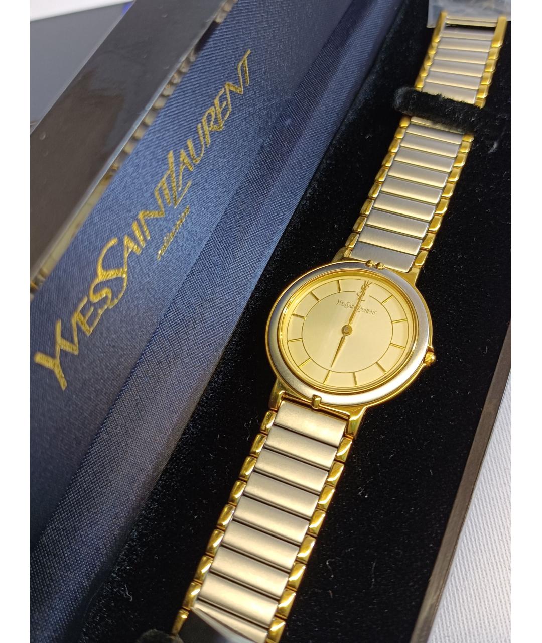 SAINT LAURENT Серебряные стальные часы, фото 8