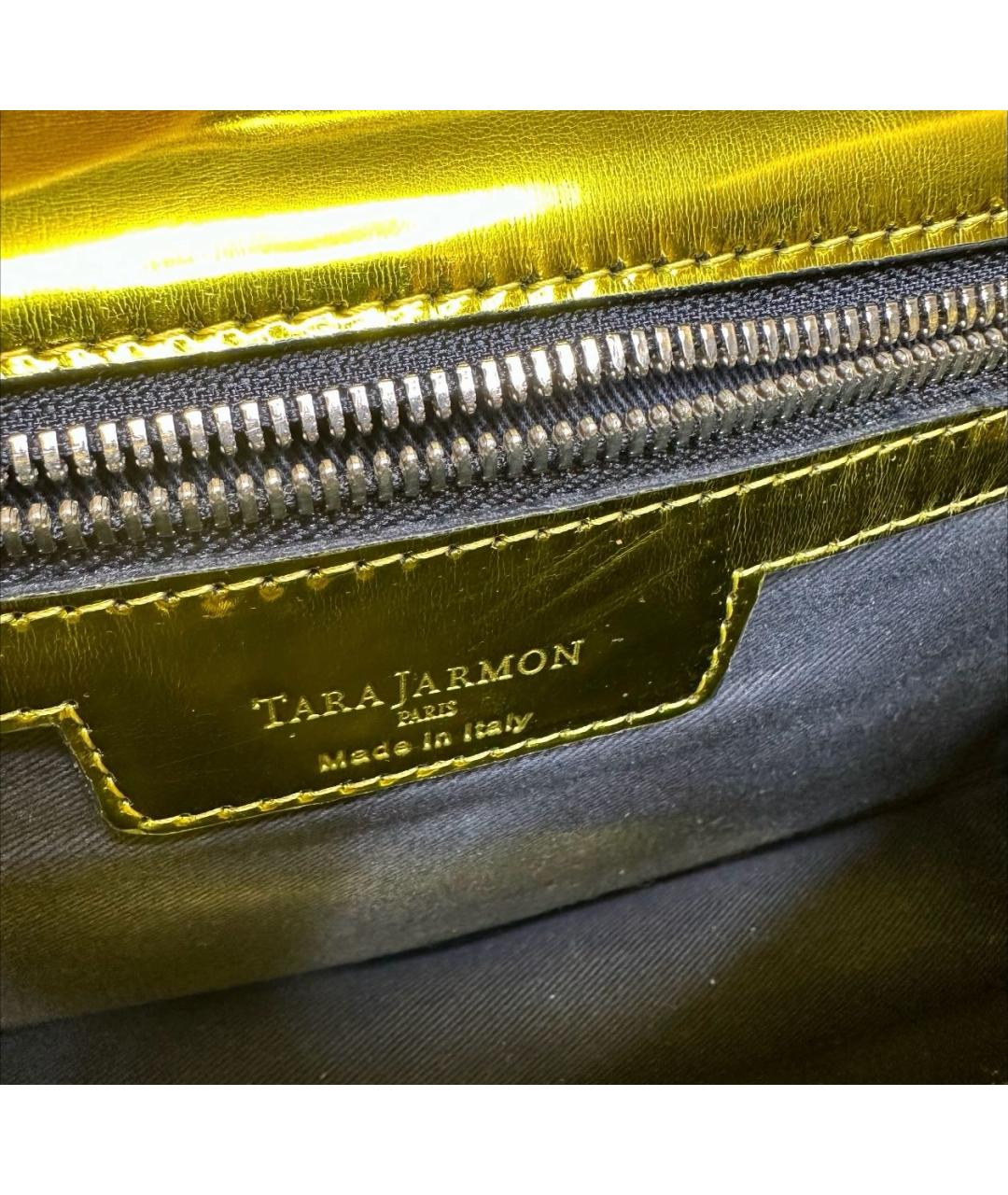 Tara Jarmon Мульти сумка через плечо из лакированной кожи, фото 5