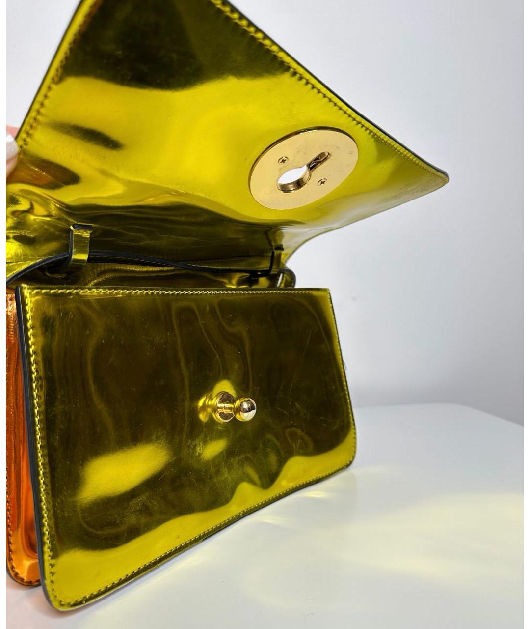 Tara Jarmon Мульти сумка через плечо из лакированной кожи, фото 6