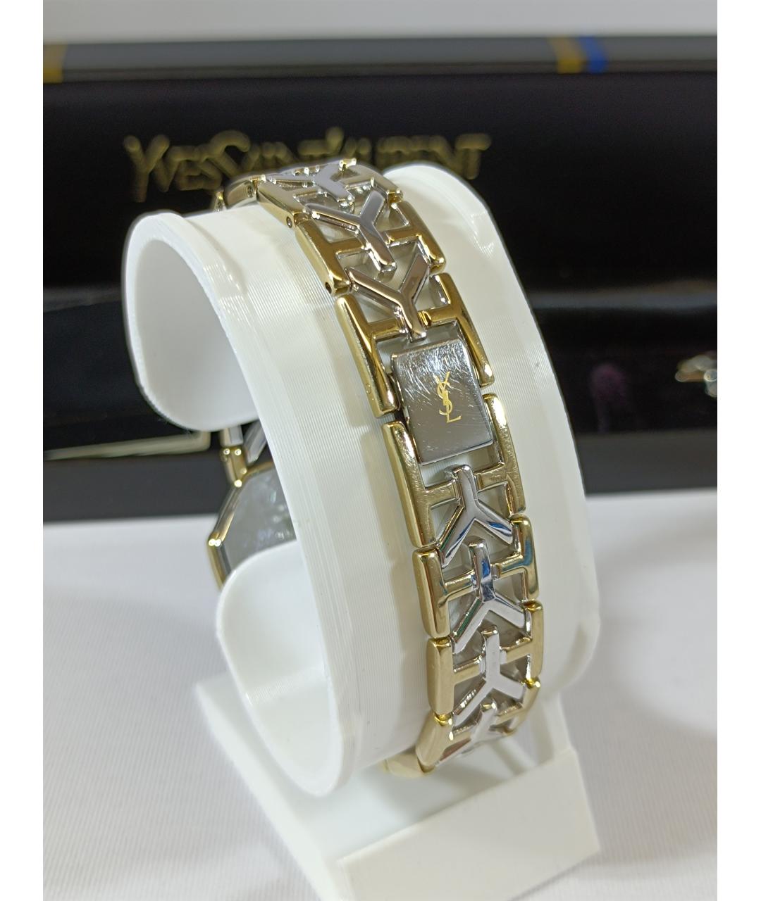 SAINT LAURENT Серебряные стальные часы, фото 5