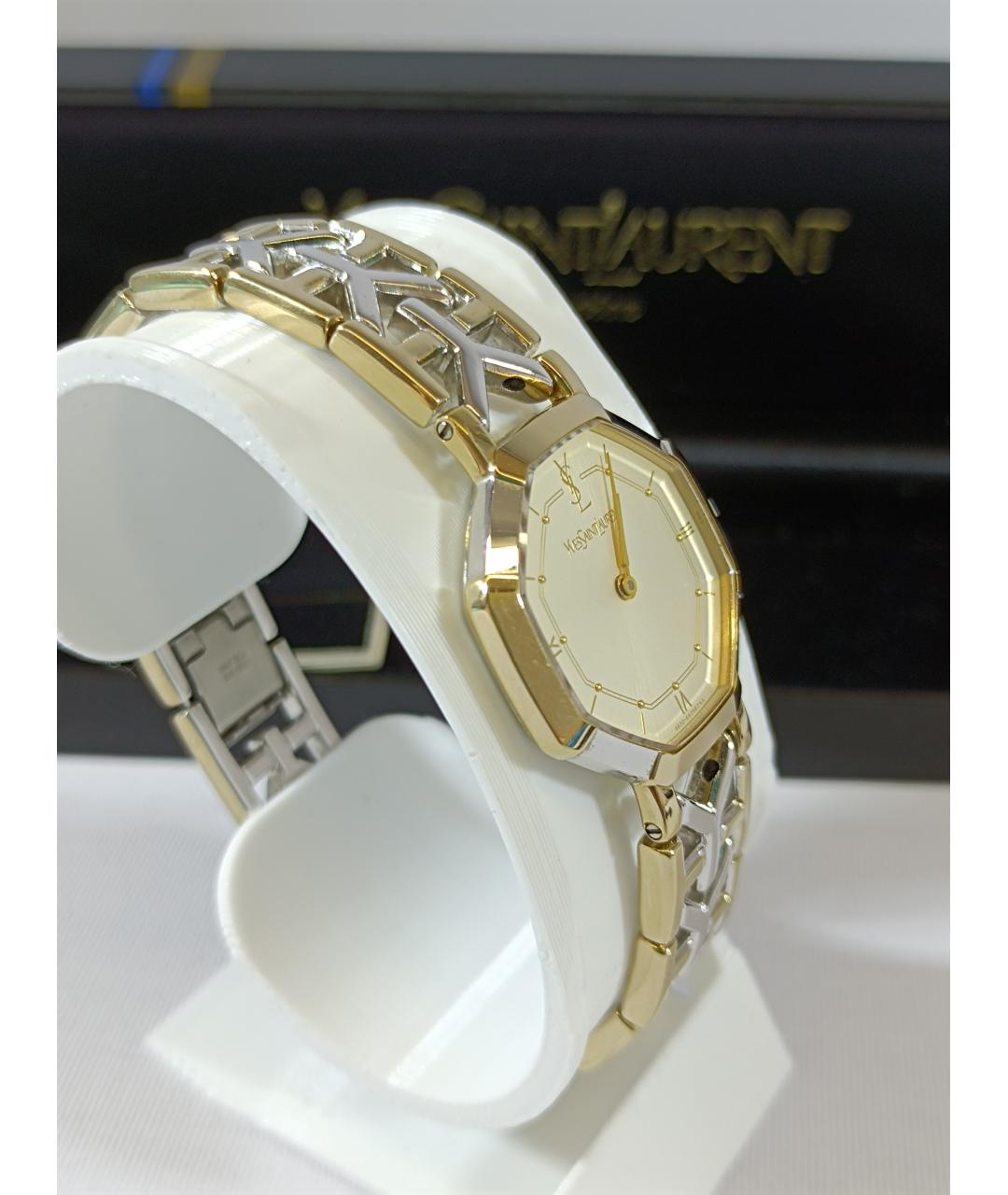 SAINT LAURENT Серебряные стальные часы, фото 3