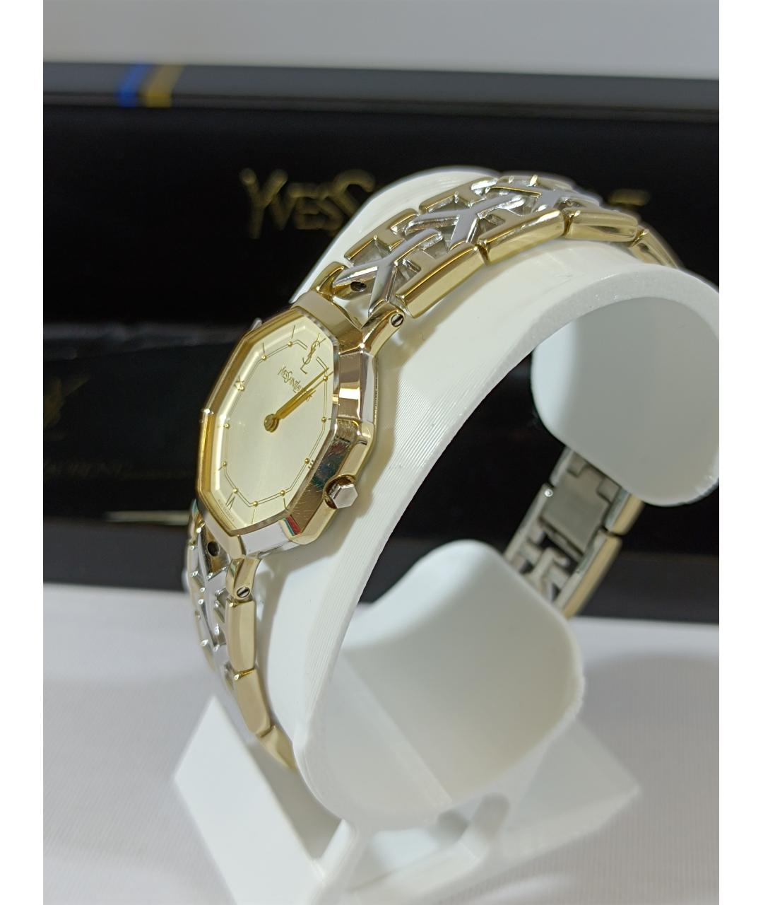 SAINT LAURENT Серебряные стальные часы, фото 4