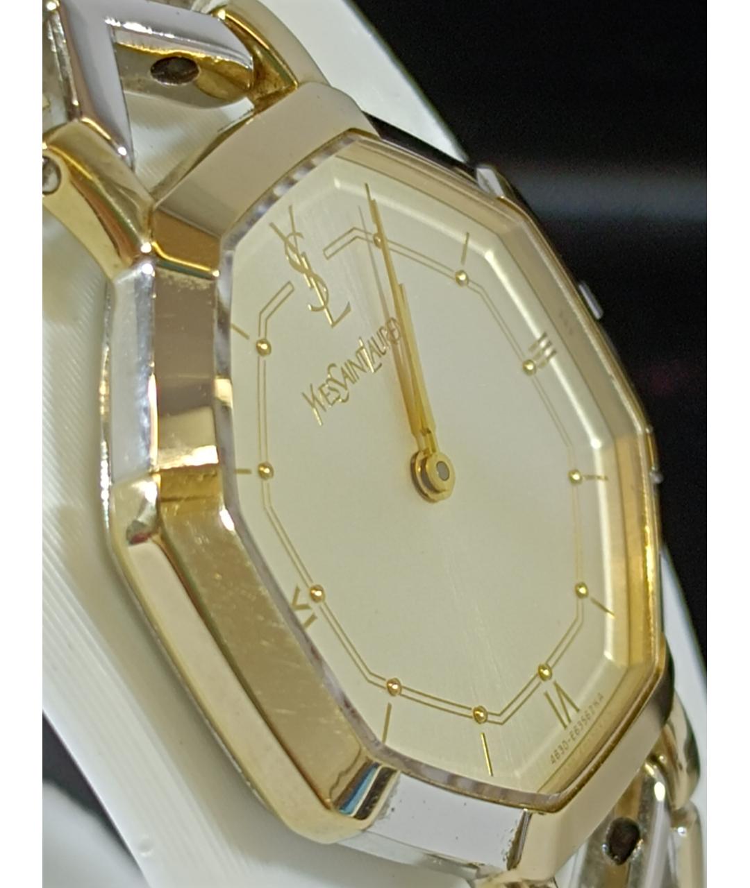 SAINT LAURENT Серебряные стальные часы, фото 2