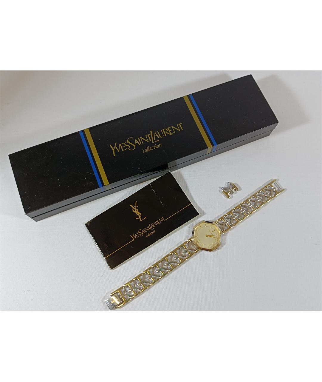 SAINT LAURENT Серебряные стальные часы, фото 8