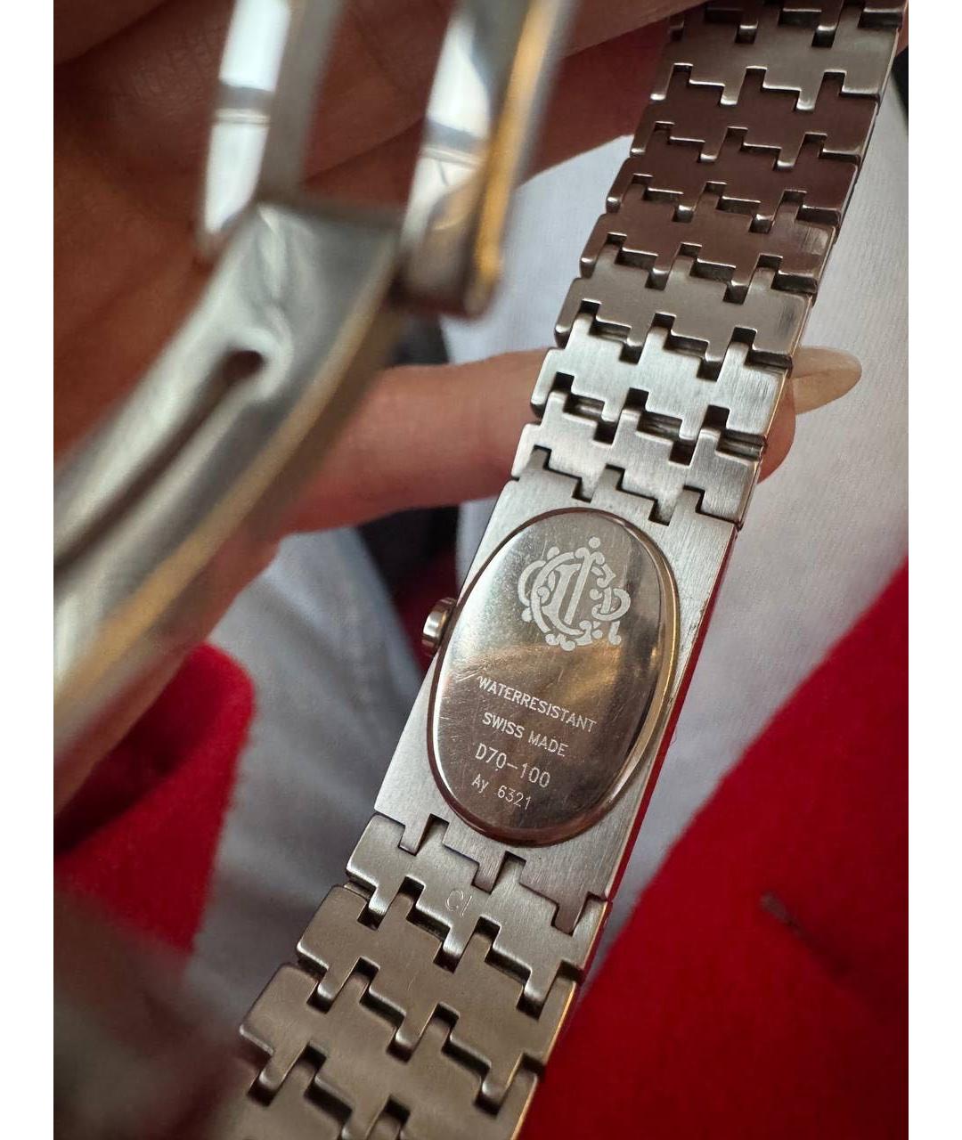 CHRISTIAN DIOR Серебряные стальные часы, фото 5