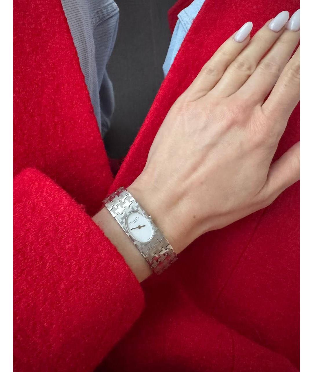 CHRISTIAN DIOR Серебряные стальные часы, фото 8