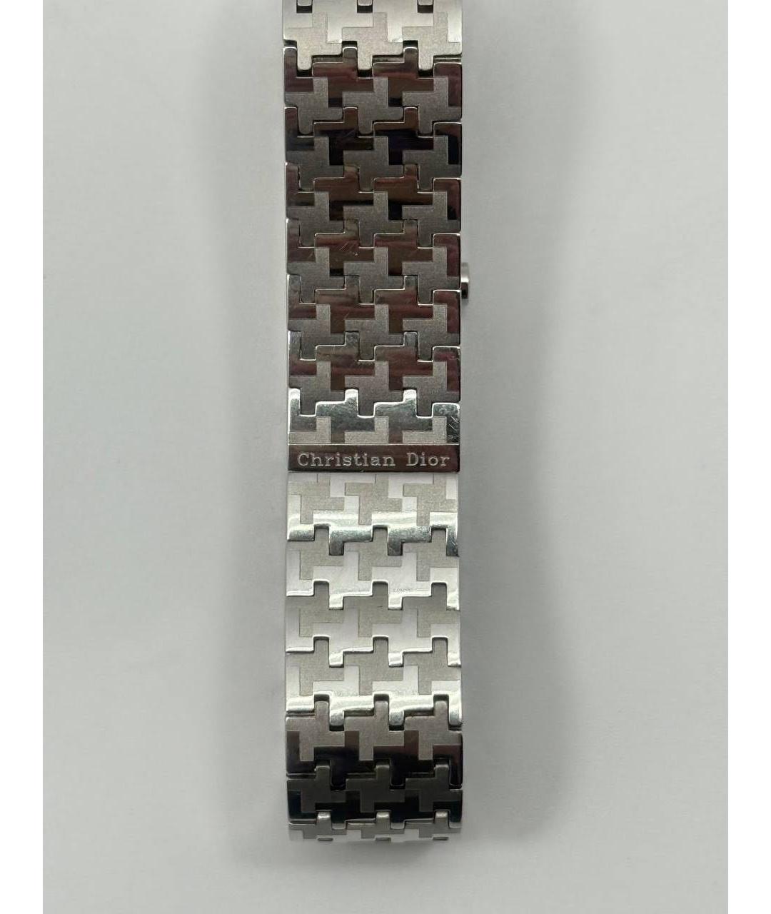 CHRISTIAN DIOR Серебряные стальные часы, фото 4