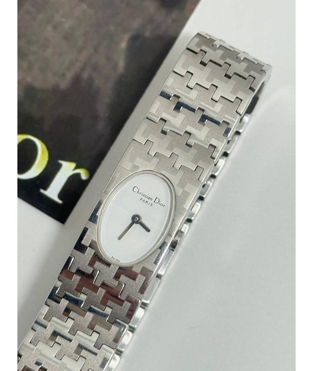 CHRISTIAN DIOR Серебряные стальные часы, фото 9