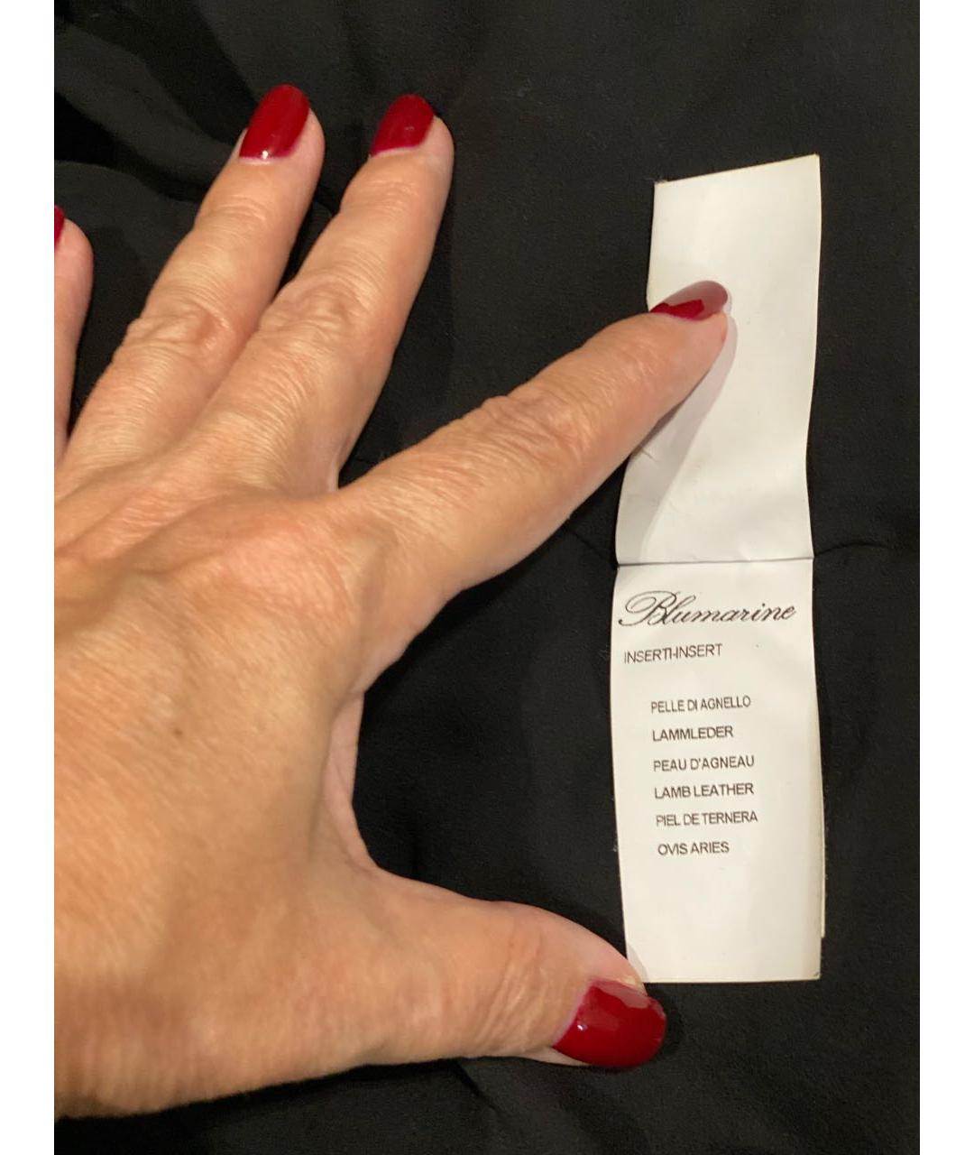 BLUMARINE Серая замшевая шуба, фото 4