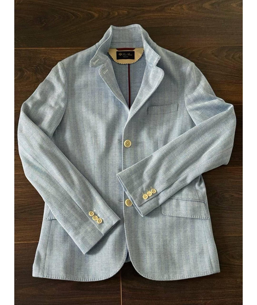 LORO PIANA Мульти хлопковый жакет/пиджак, фото 5