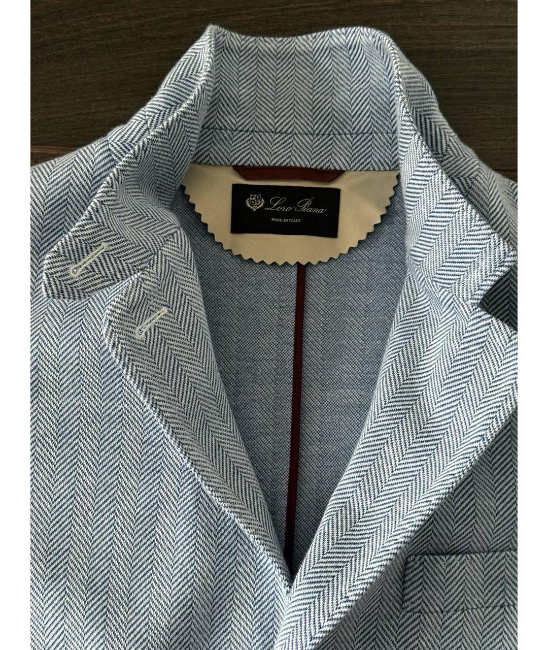 LORO PIANA Мульти хлопковый жакет/пиджак, фото 4