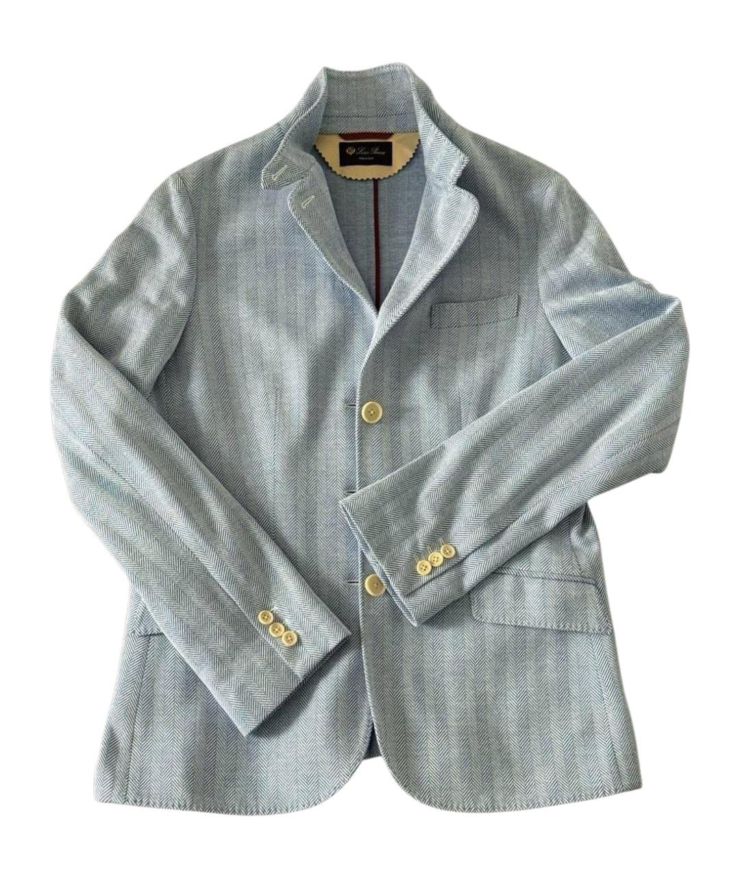 LORO PIANA Мульти хлопковый жакет/пиджак, фото 1