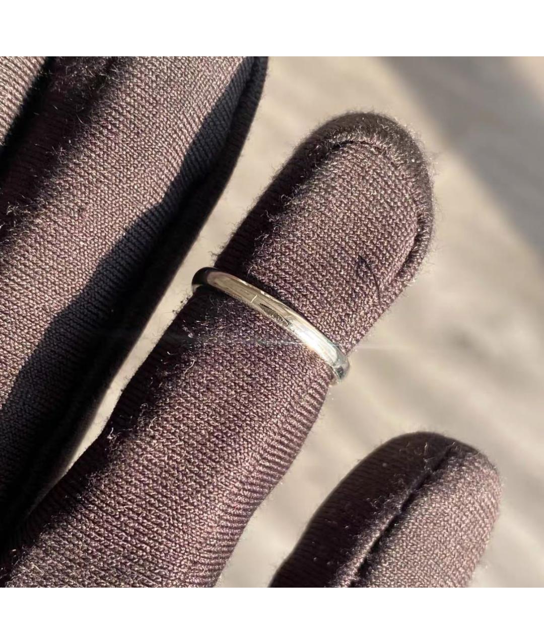 TIFFANY&CO Белое платиновое кольцо, фото 5