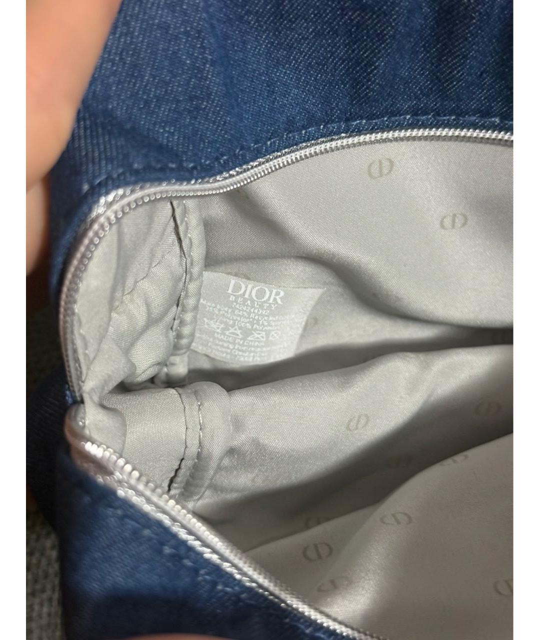 CHRISTIAN DIOR Синяя сумка с короткими ручками, фото 7