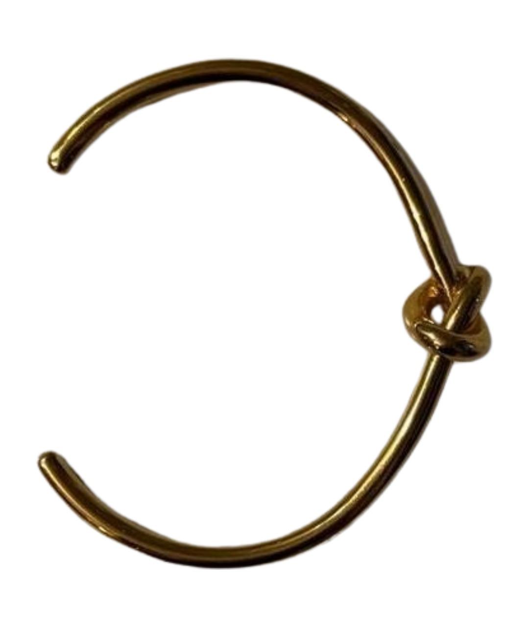 CELINE Золотой металлический браслет, фото 1