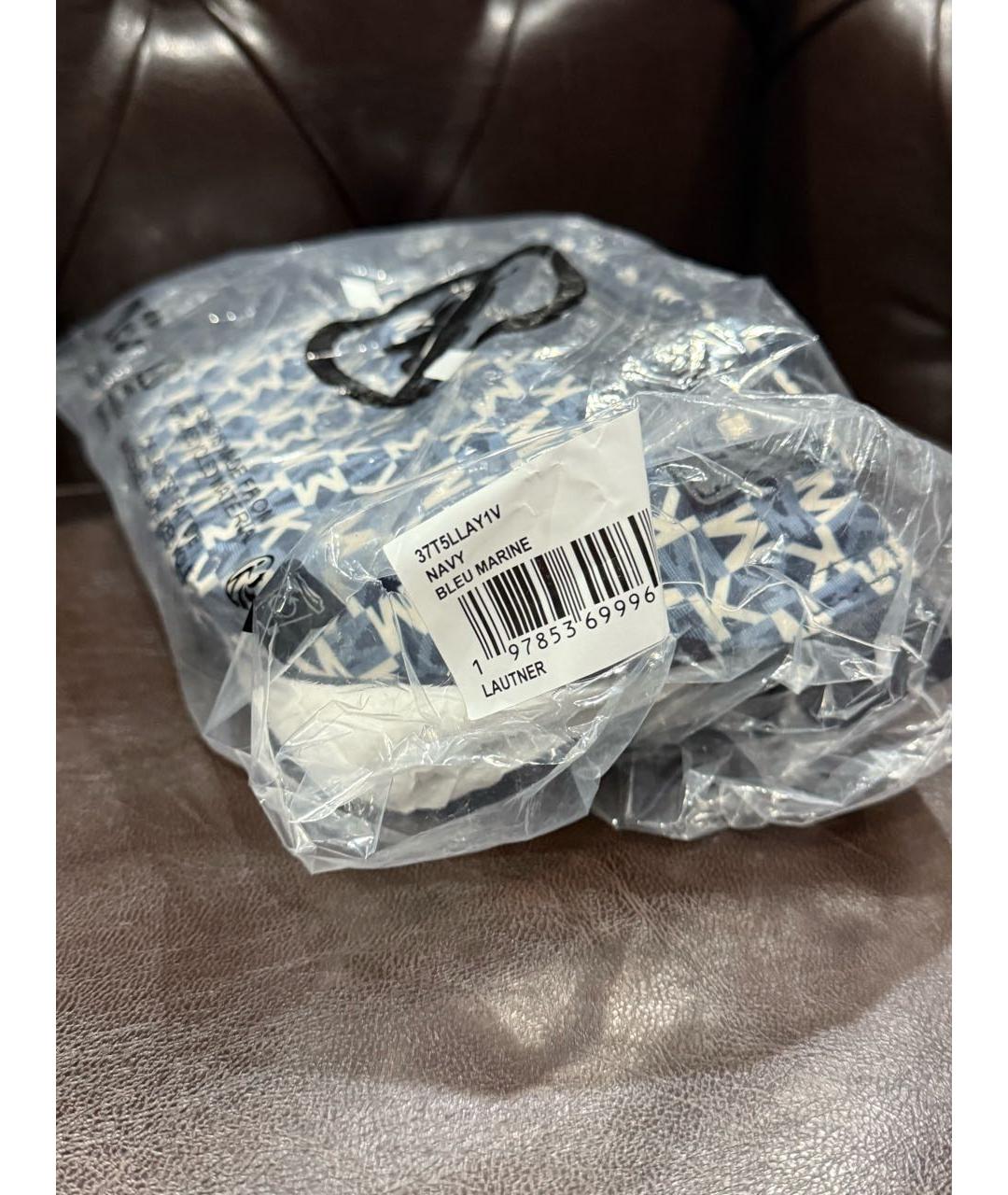 MICHAEL KORS Синяя поясная сумка, фото 8