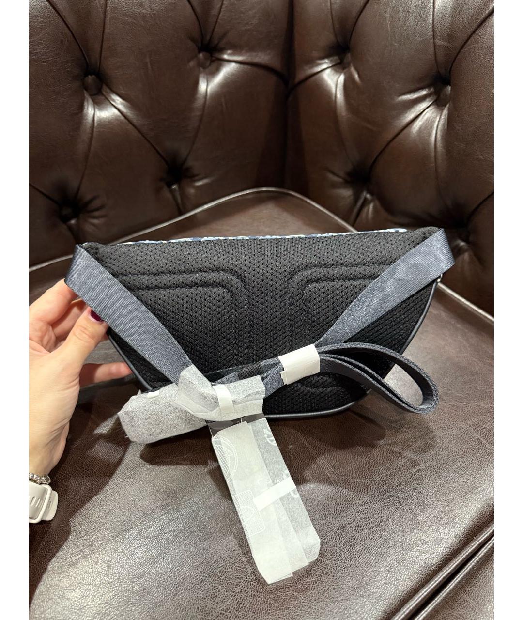 MICHAEL KORS Синяя поясная сумка, фото 3