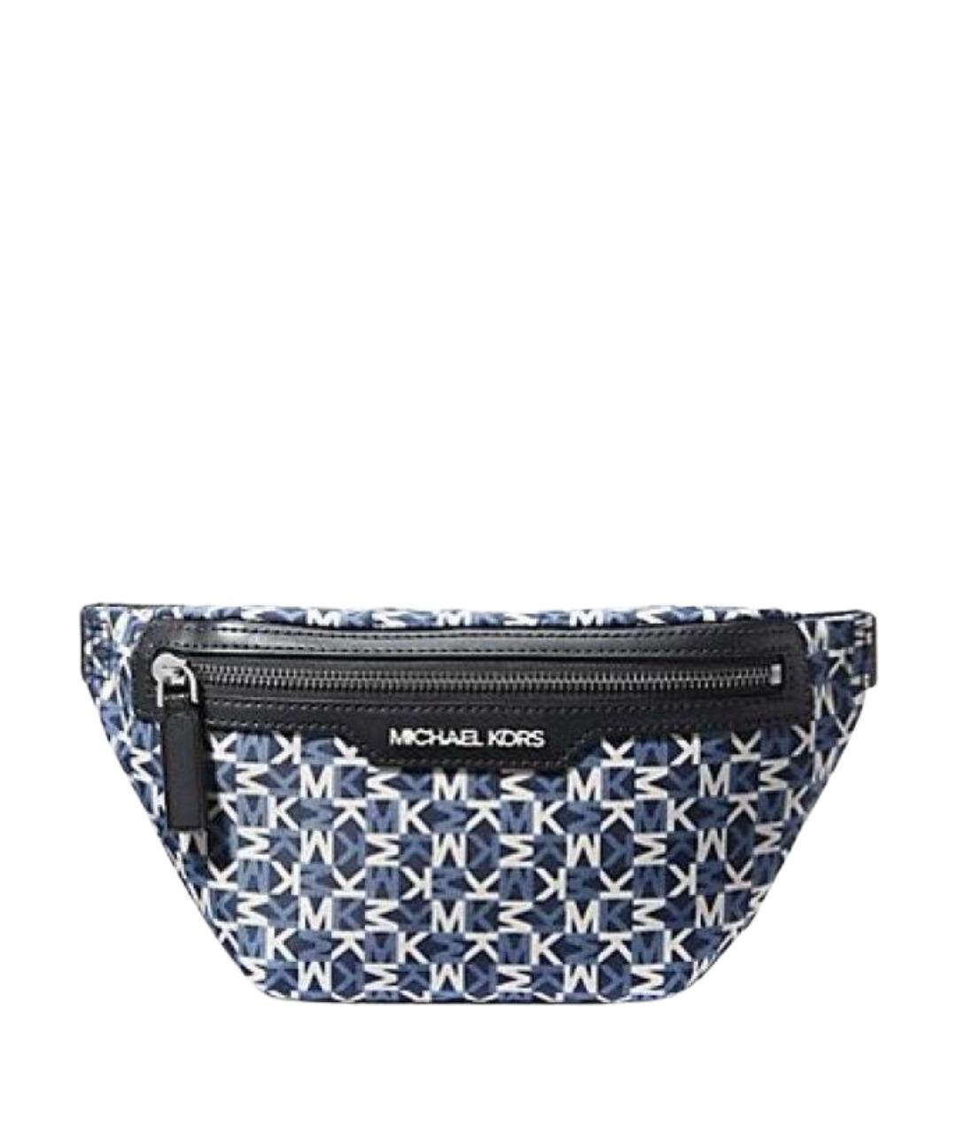 MICHAEL KORS Синяя поясная сумка, фото 1