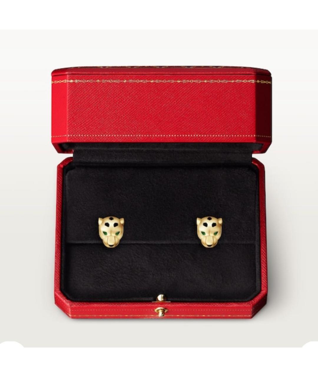 CARTIER Желтые серьги из желтого золота, фото 6