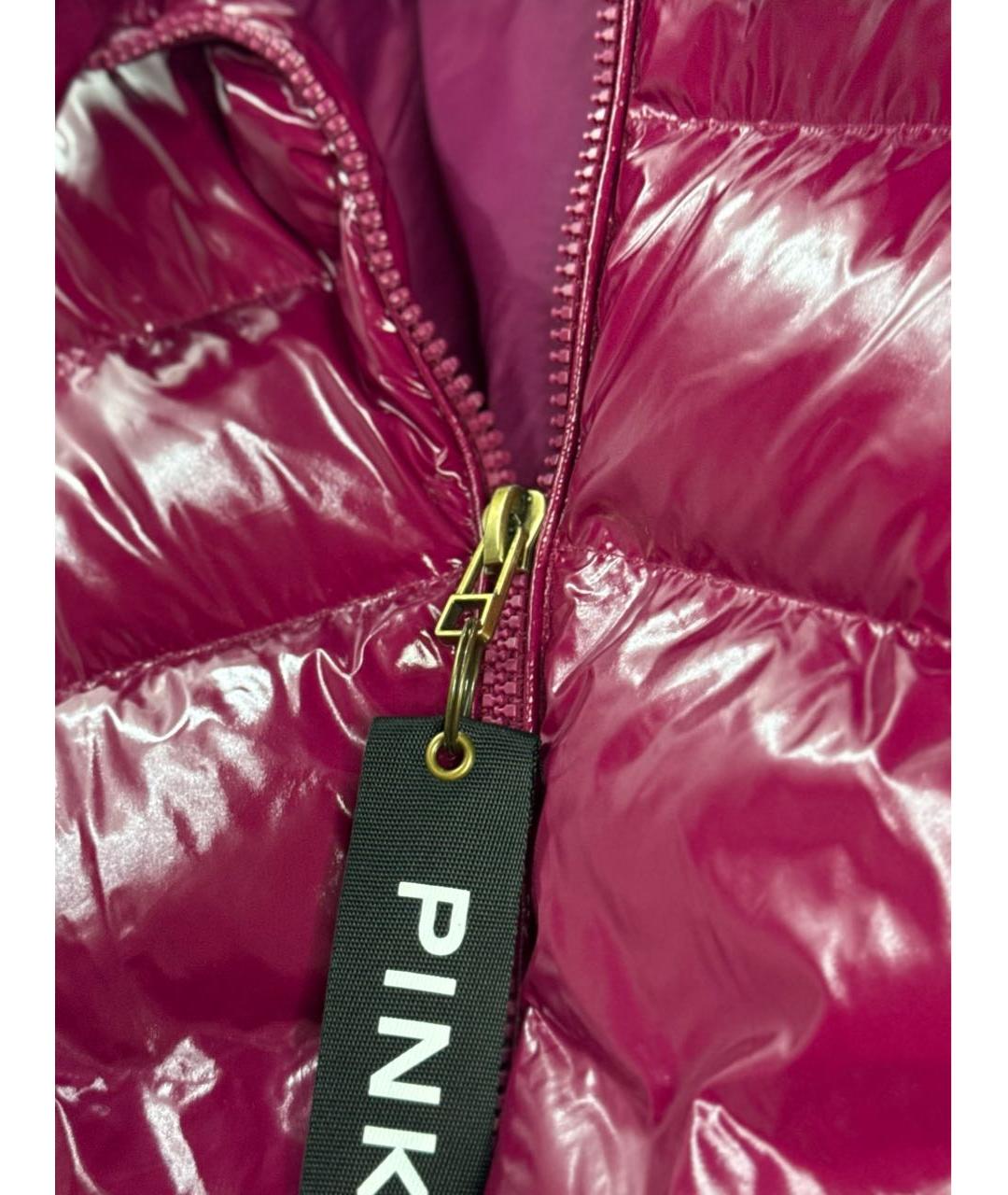 PINKO Бордовая куртка, фото 5