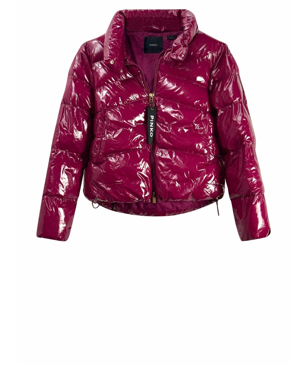 PINKO Бордовая куртка, фото 1