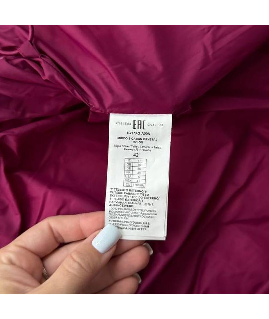 PINKO Бордовая куртка, фото 8