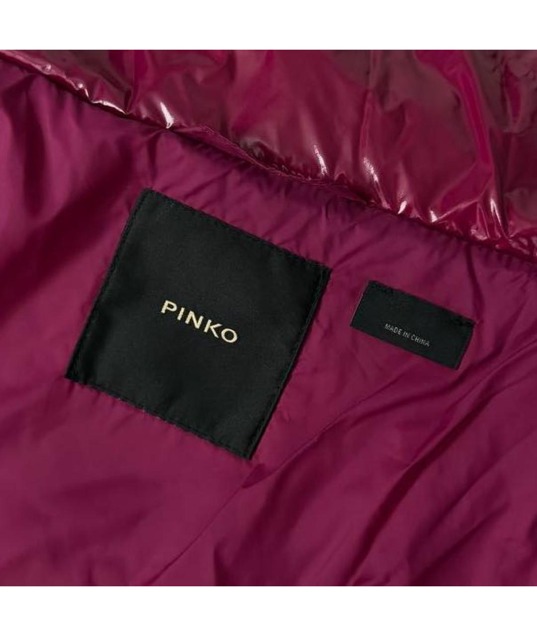 PINKO Бордовая куртка, фото 7