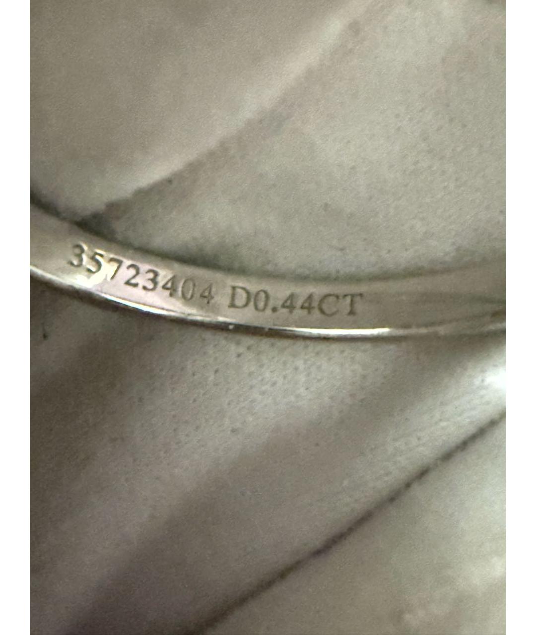 TIFFANY&CO Белое платиновое кольцо, фото 4
