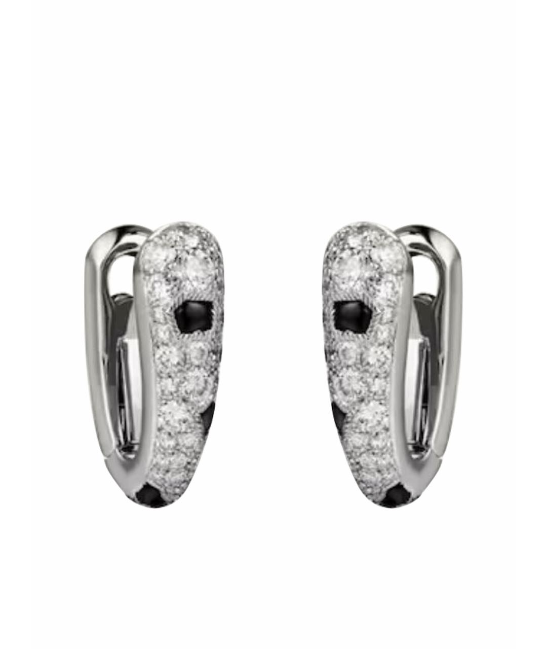 CARTIER Серебряные серьги из белого золота, фото 1