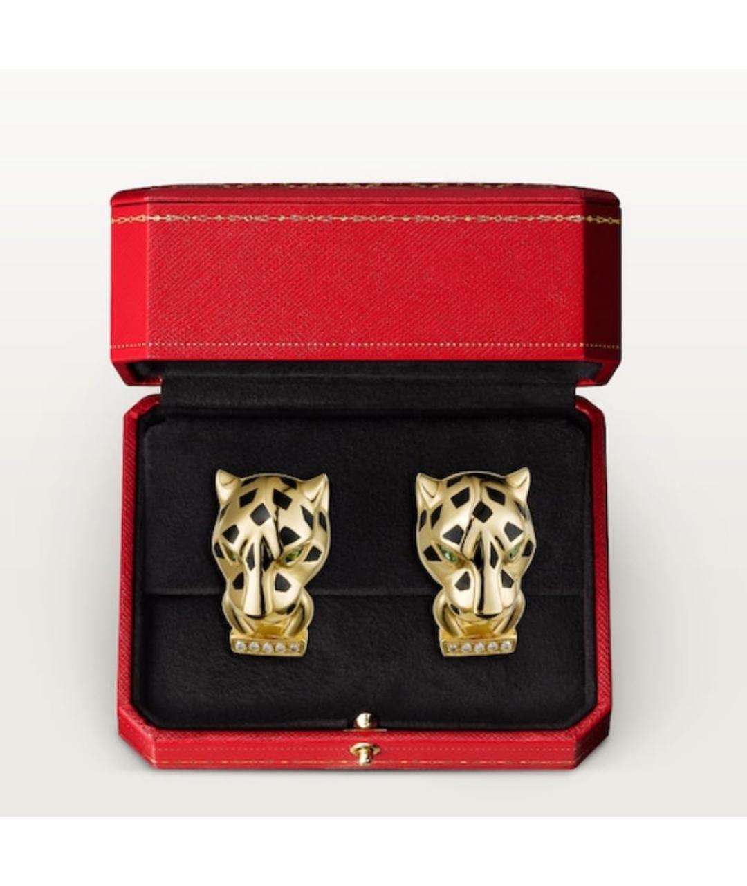 CARTIER Желтые серьги из желтого золота, фото 5