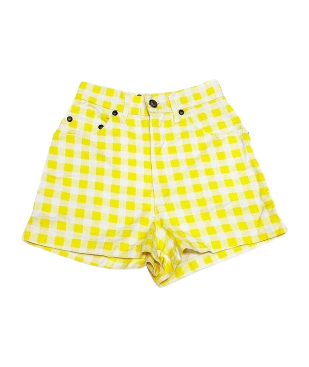 VERSACE Желтые шорты, фото 1