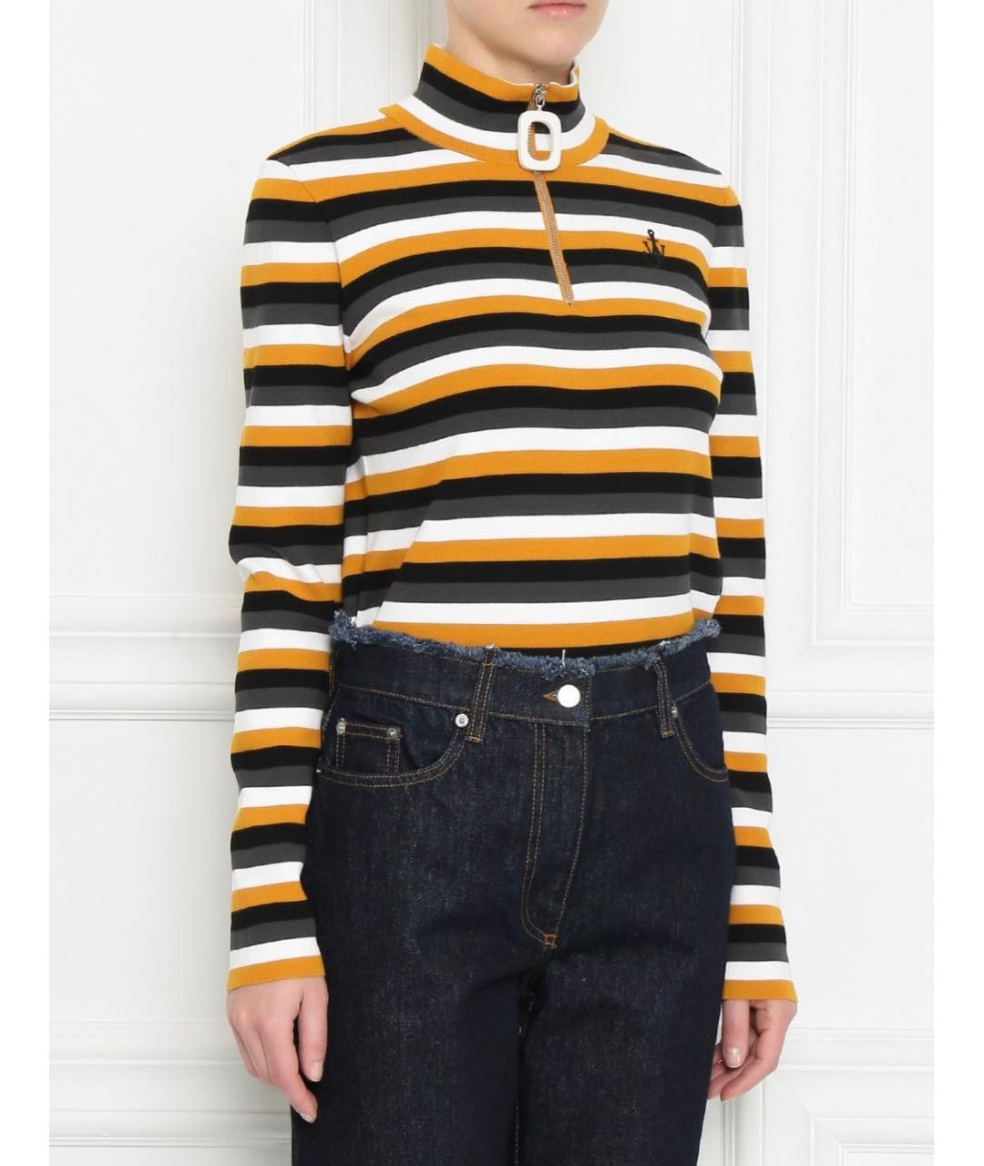 J.W.ANDERSON Мульти хлопко-эластановая водолазка, фото 7
