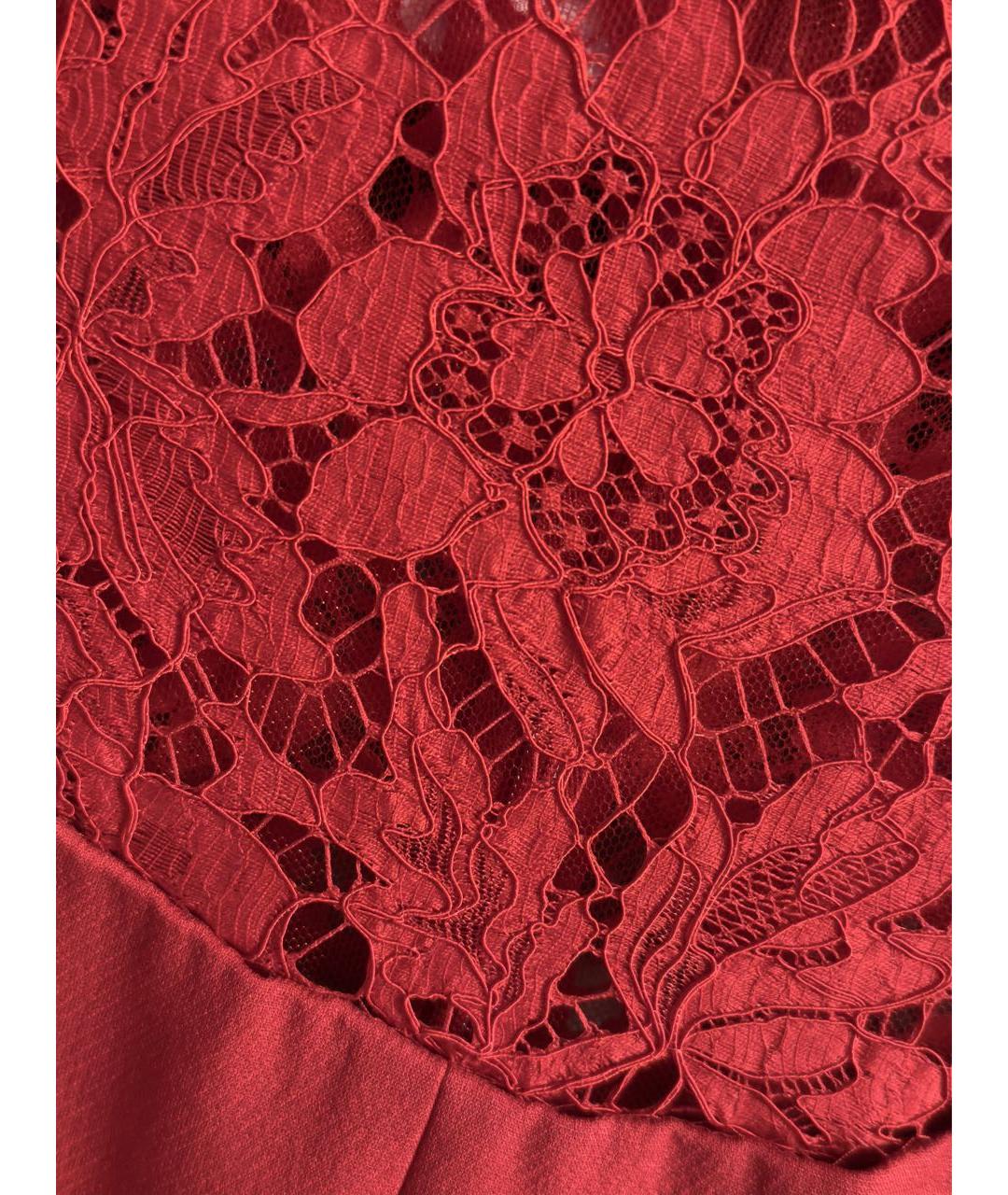 VALENTINO Красное шерстяное платье, фото 6