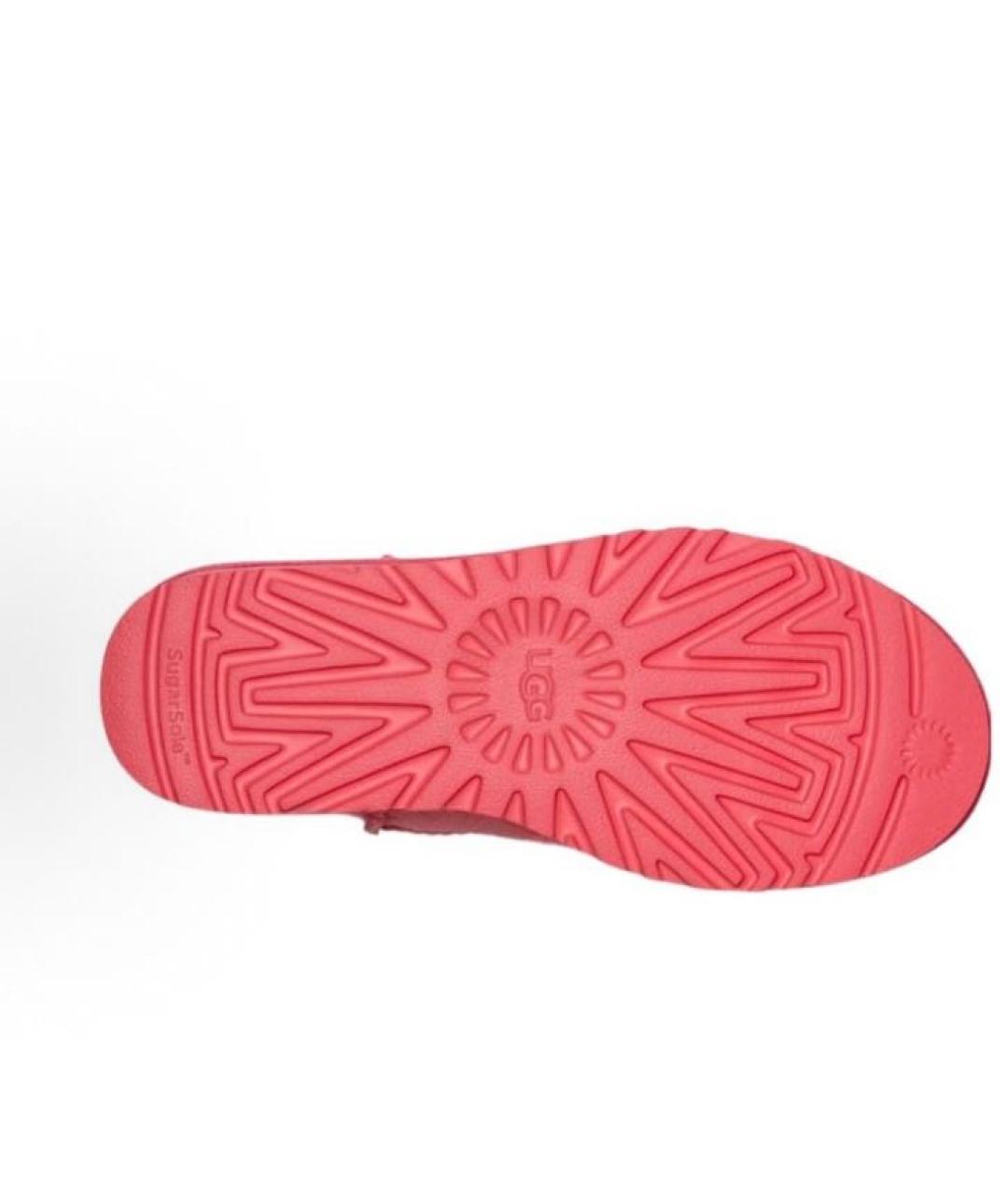 UGG AUSTRALIA Розовые замшевые ботинки, фото 6