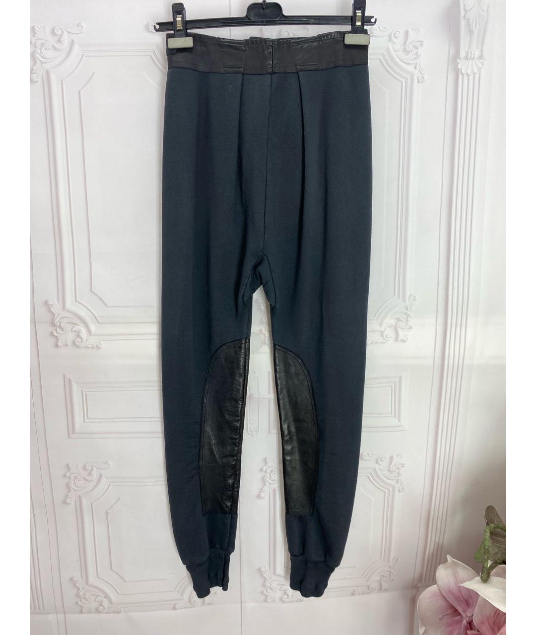 JO NO FUI Серые хлопковые прямые брюки, фото 6