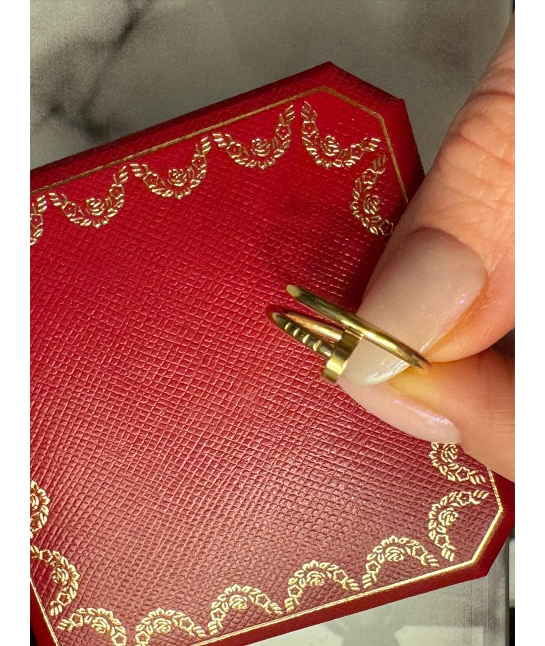 CARTIER Желтое кольцо из желтого золота, фото 4