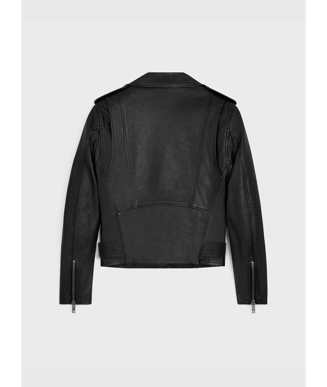 EACH X OTHER Черная кожаная куртка, фото 2