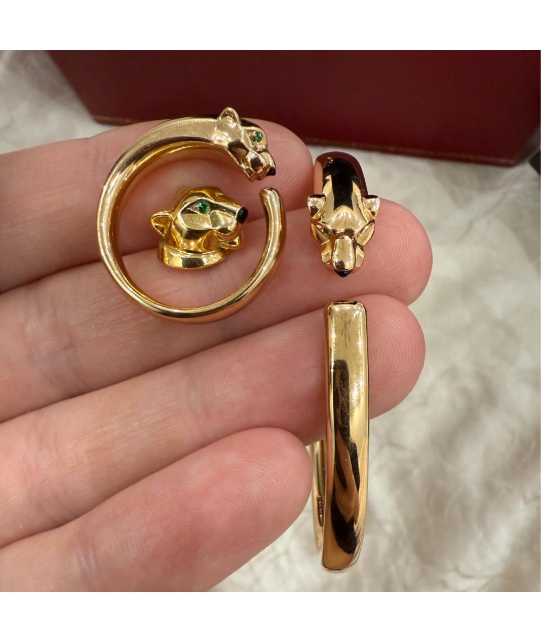 CARTIER Золотой комплект из розового золота, фото 2