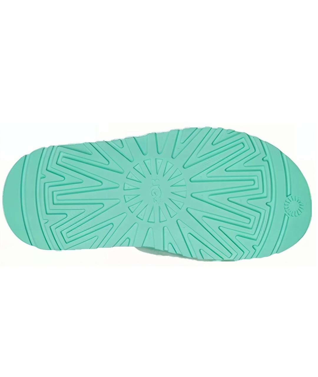 UGG AUSTRALIA Зеленые сандалии, фото 7